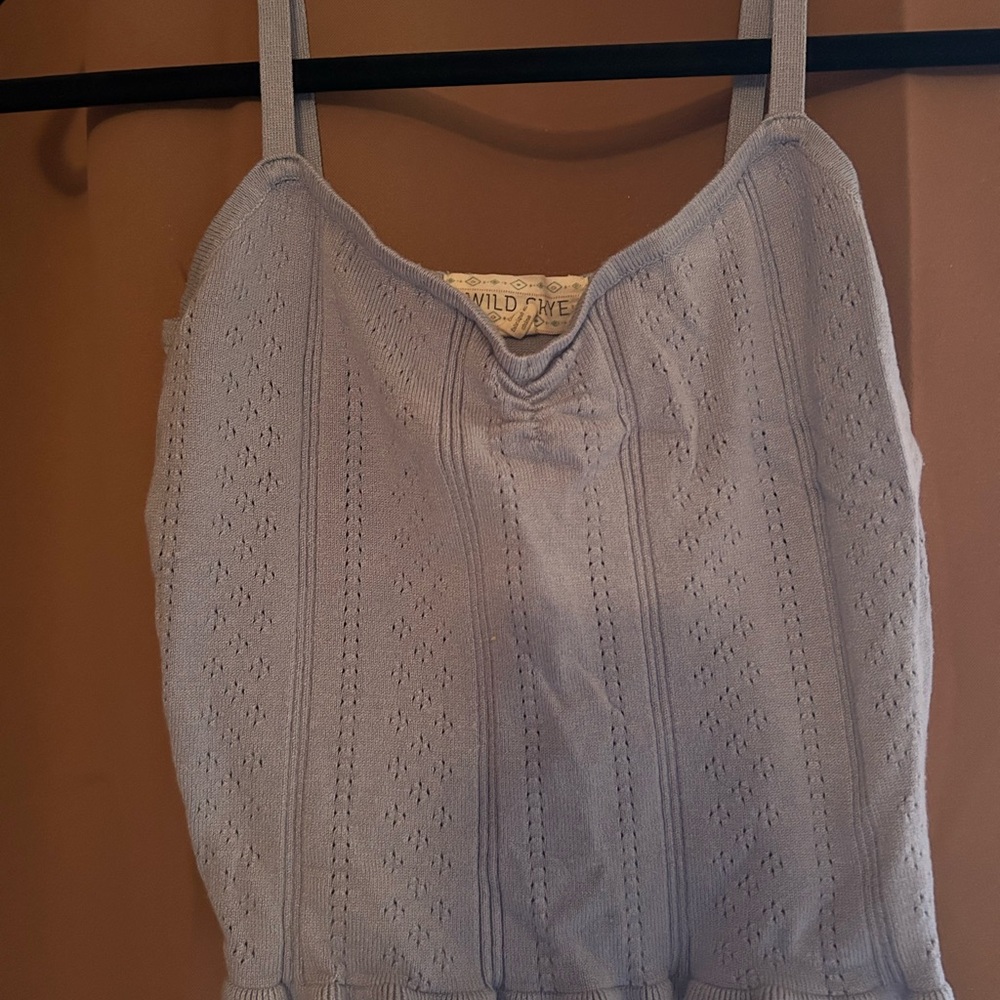 Wild Fable Light Gray Knit Camisole